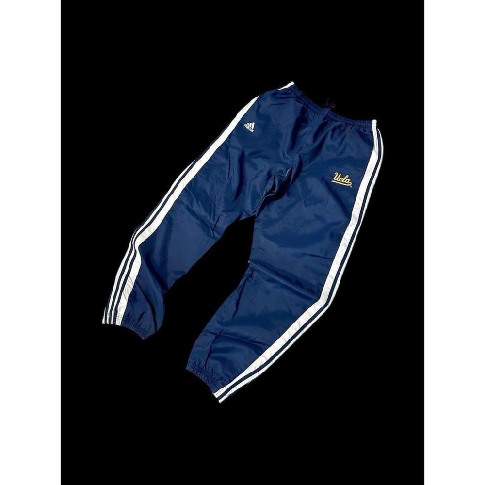 UCLA Bruins Adidas Vintage Track Pants Men's Large 90's‎ Blue Yellow